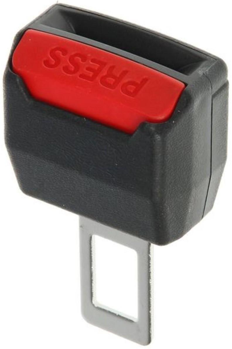 Заглушка замка ремня безопасности Nova Bright, металлическая, под ремень