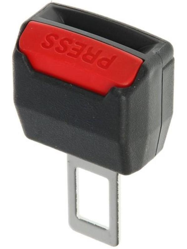 Заглушка замка ремня безопасности Nova Bright, металлическая, под ремень