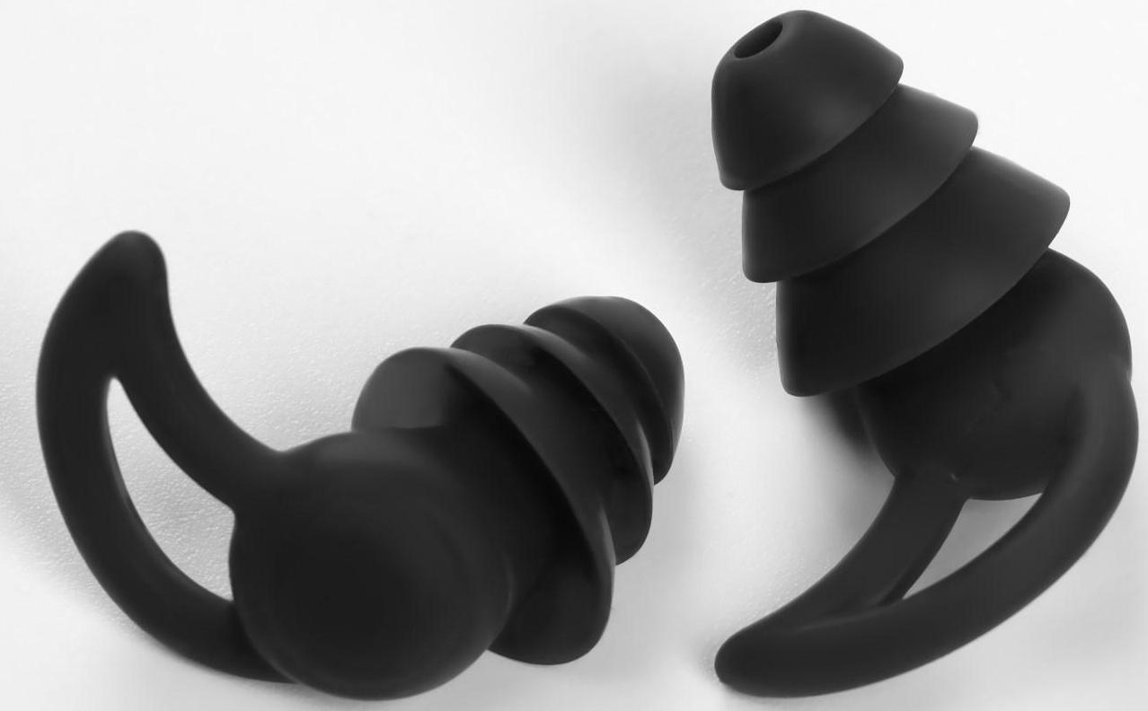 Беруши, пара, 1,4 × 2,3 см, цвет МИКС