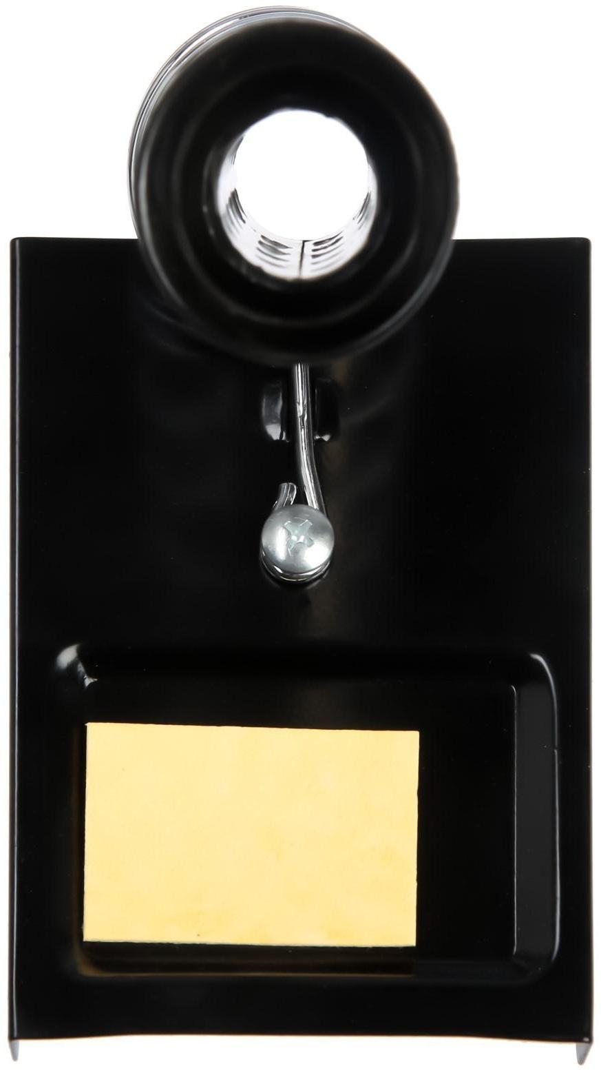 Подставка под паяльник ТУНДРА, чугун, прямоугольная ниша, губка