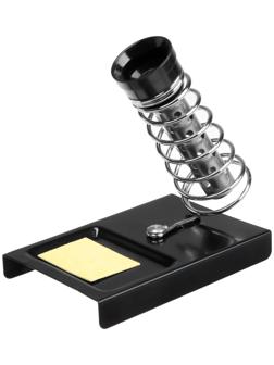 Подставка под паяльник ТУНДРА, чугун, прямоугольная ниша, губка