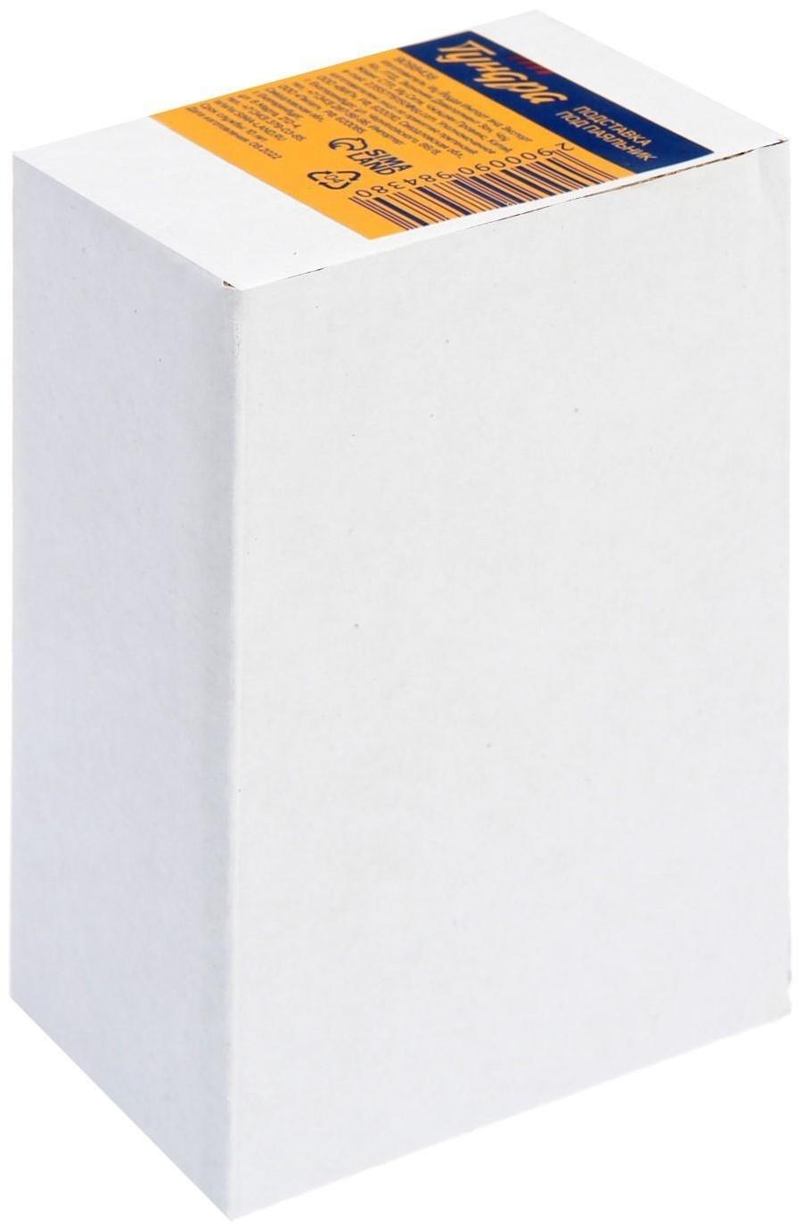 Подставка под паяльник ТУНДРА, чугун, круглая ниша, губка