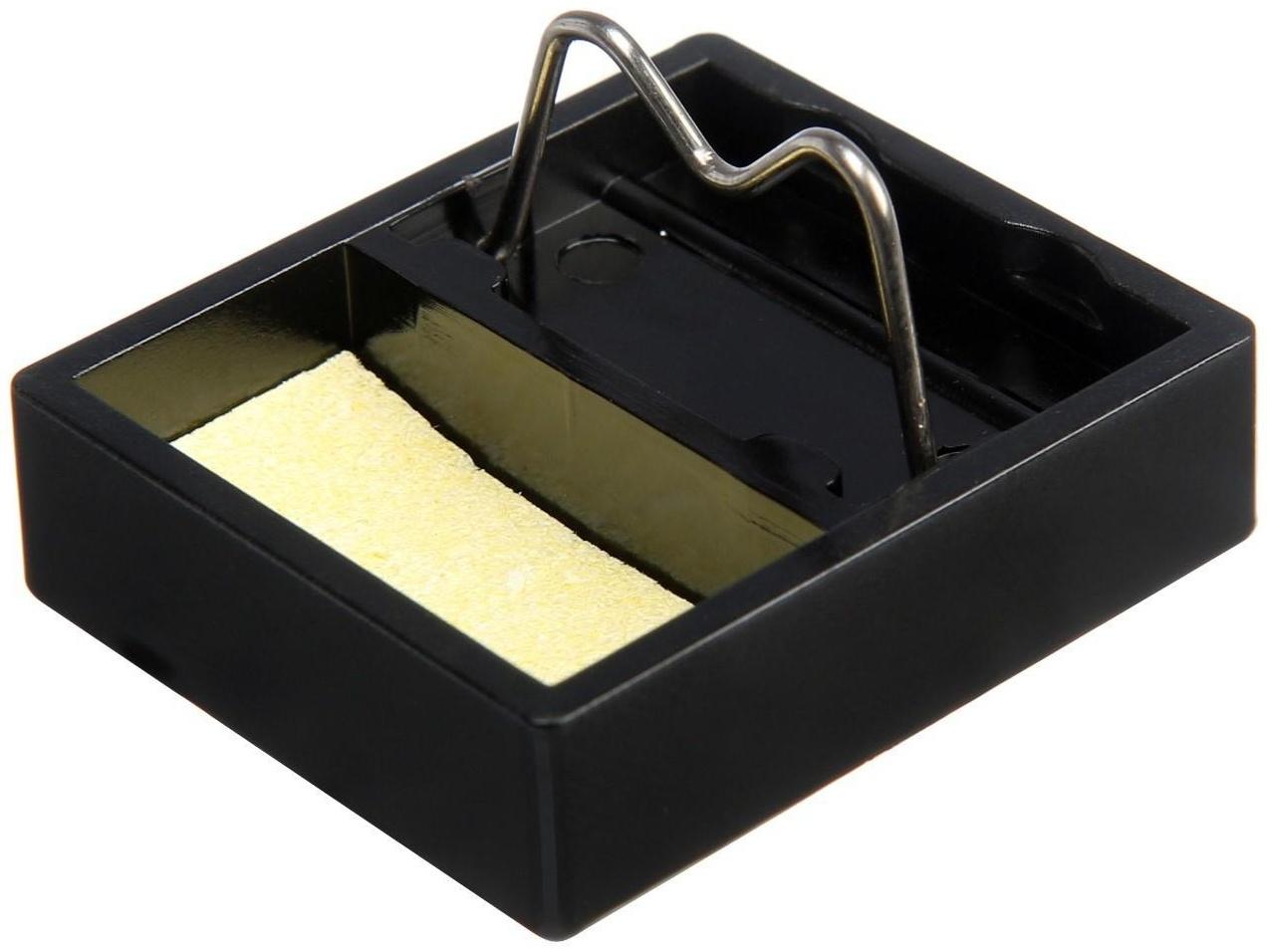 Подставка под паяльник ТУНДРА, с губкой для очистки жала