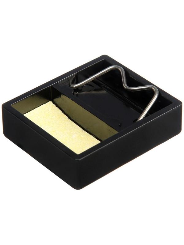 Подставка под паяльник ТУНДРА, с губкой для очистки жала