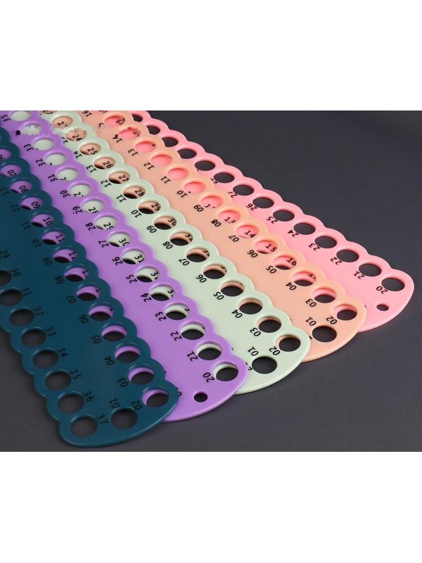 Органайзер для ниток мулине на 37 цветов, 30 × 6 см, цвет МИКС