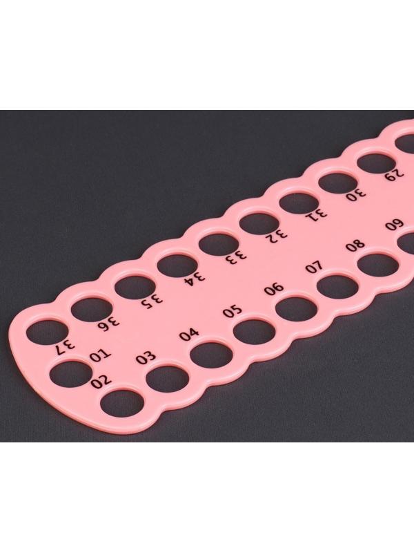 Органайзер для ниток мулине на 37 цветов, 30 × 6 см, цвет МИКС