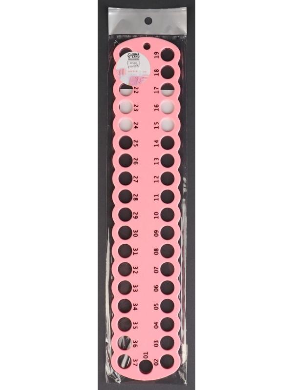 Органайзер для ниток мулине на 37 цветов, 30 × 6 см, цвет МИКС