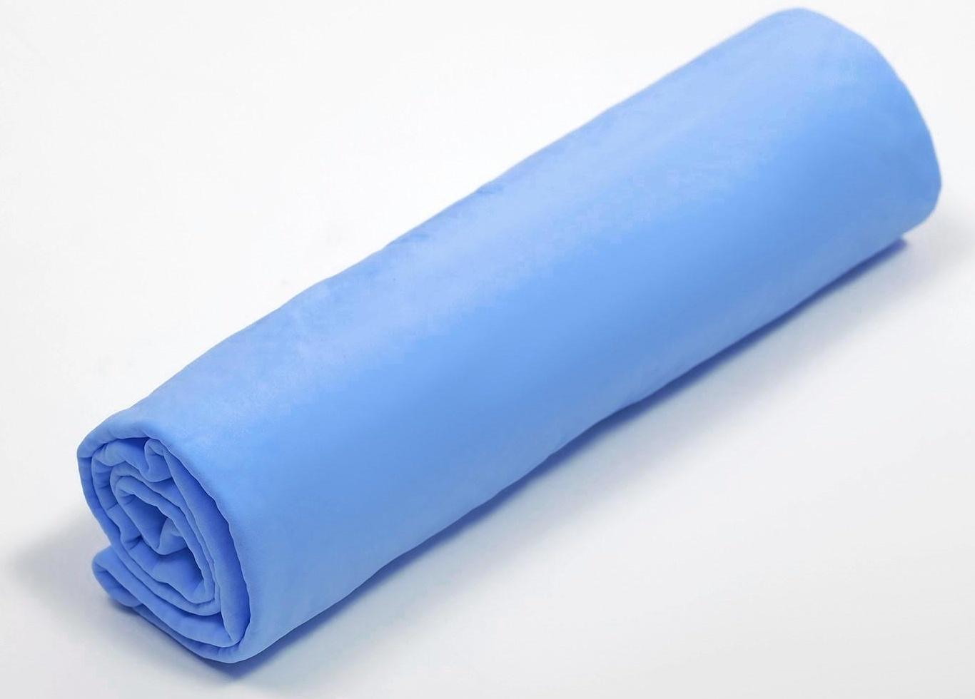 Полотенце для животных супервпитывающее, 68 х 43 см, голубое