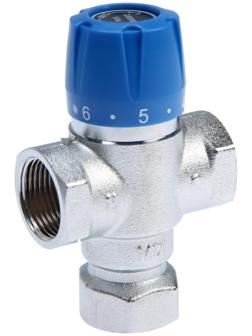Клапан термостатический TIM TMV811-03, смесительный, 3/4