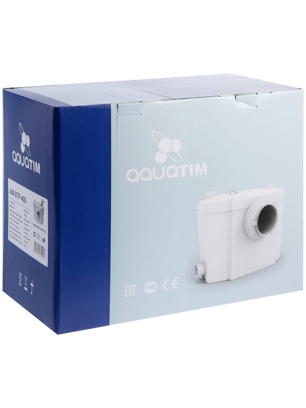 Насос канализационный TIM AM-STP-400, 400 Вт, 100 л/мин, напор 7 м, с измельчителем