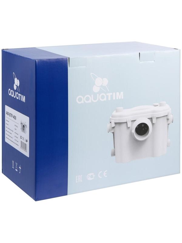 Насос канализационный TIM AM-STP-450, 450 Вт, 120 л/мин, напор 8 м, с измельчителем