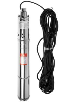 Насос скважинный TIM AM-QGD3/1.2-30-0.55, винтовой, 550 Вт, напор 30 м, 29 л/мин, кабель 25м