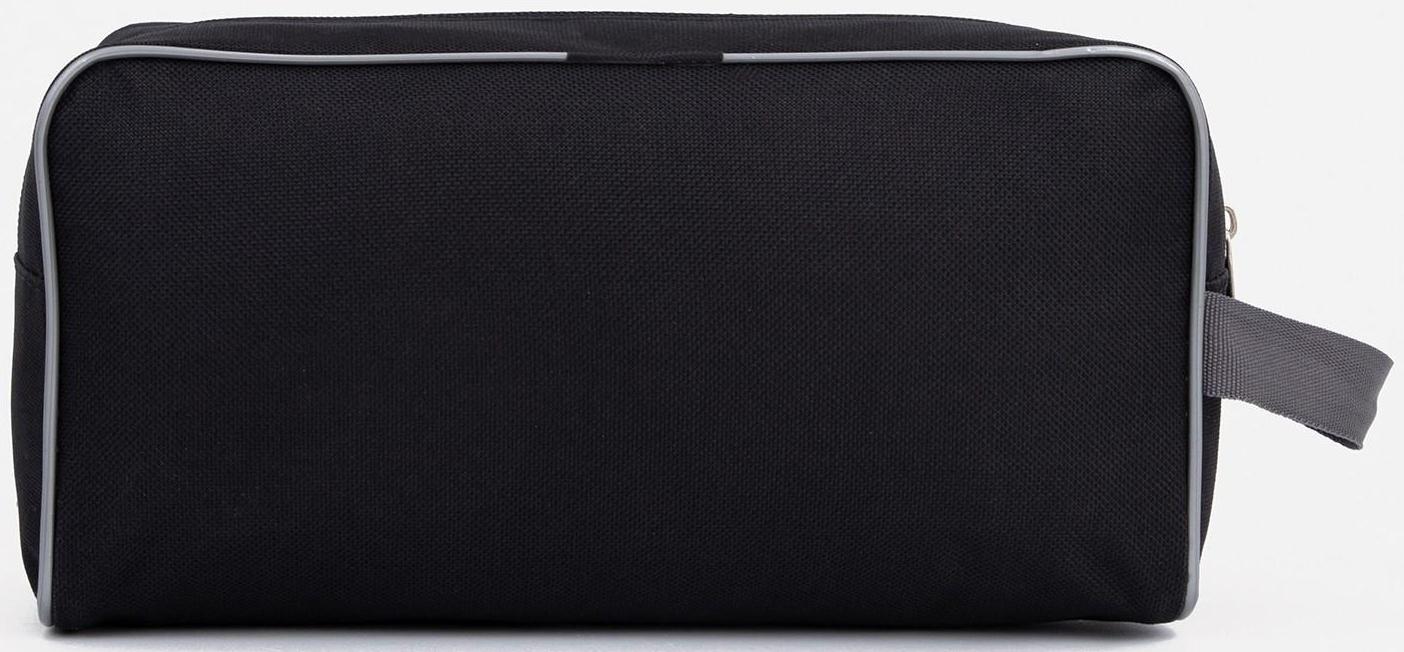 Косметичка на молнии, цвет чёрный