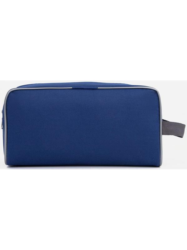 Косметичка на молнии, цвет синий