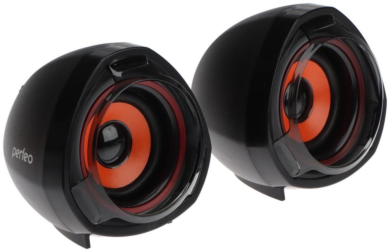 Компьютерные колонки 2.0 Perfeo 