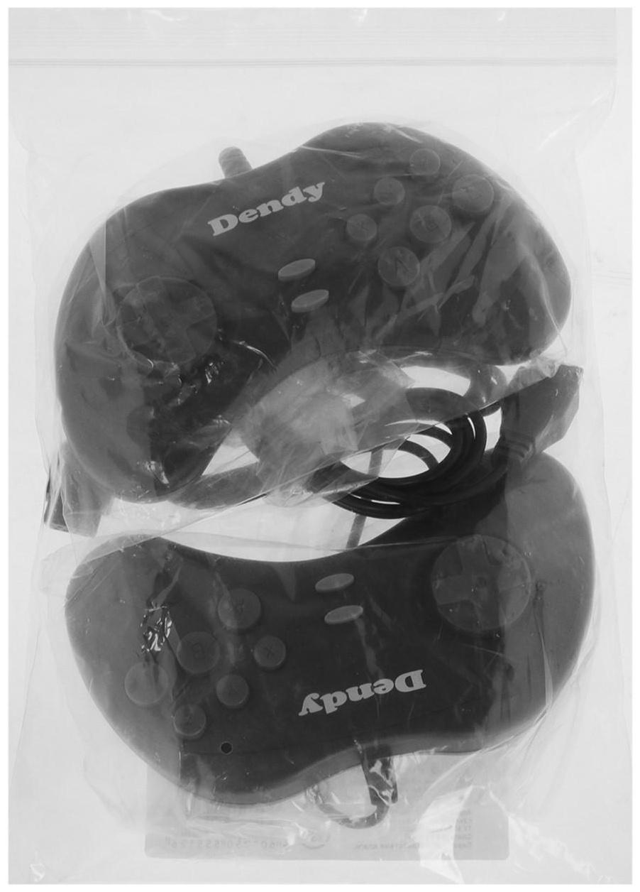 Геймпад для Dendy 8-bit, 9pin (узкий разъем), 2 шт в комплекте, черный