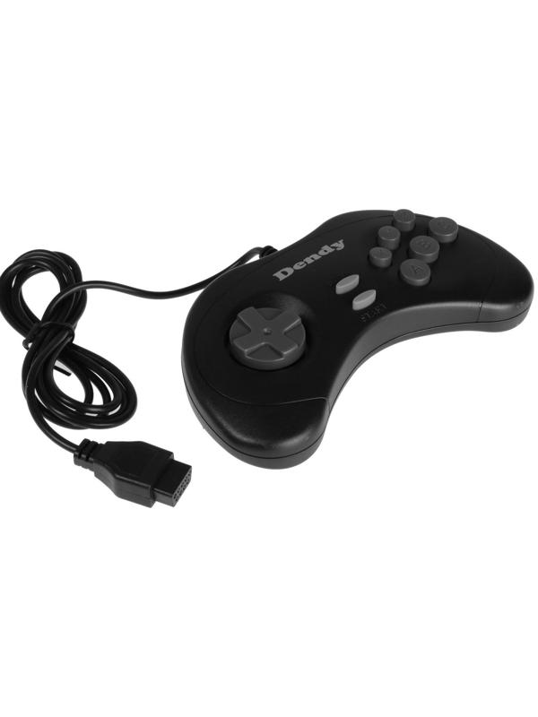 Геймпад для Dendy 8-bit, 9pin (узкий разъем), 2 шт в комплекте, черный