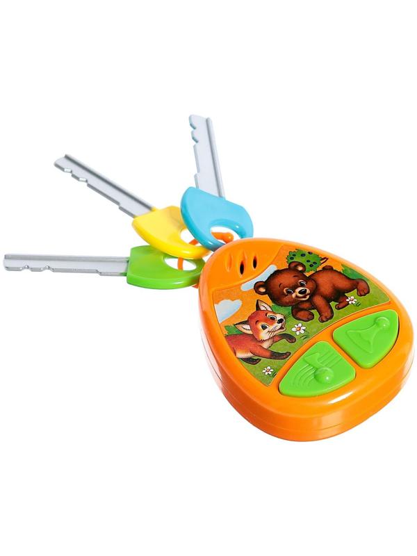 Музыкальный брелок, звук, цвет оранжевый