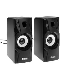 Компьютерные колонки 2.0 Dialog Stride AST-10UP, 2х5Вт, USB, черные