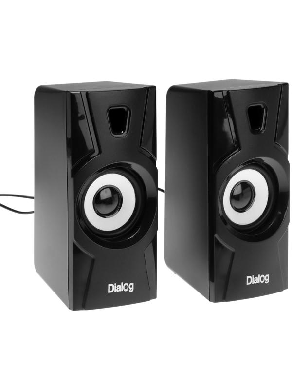 Компьютерные колонки 2.0 Dialog Stride AST-10UP, 2х5Вт, USB, черные