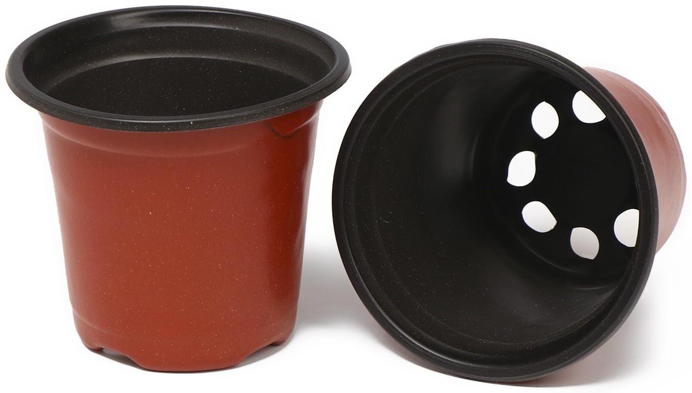 Горшок для рассады Greengo, 0.3 л, 8,5 x 7,5 см, 20 шт.