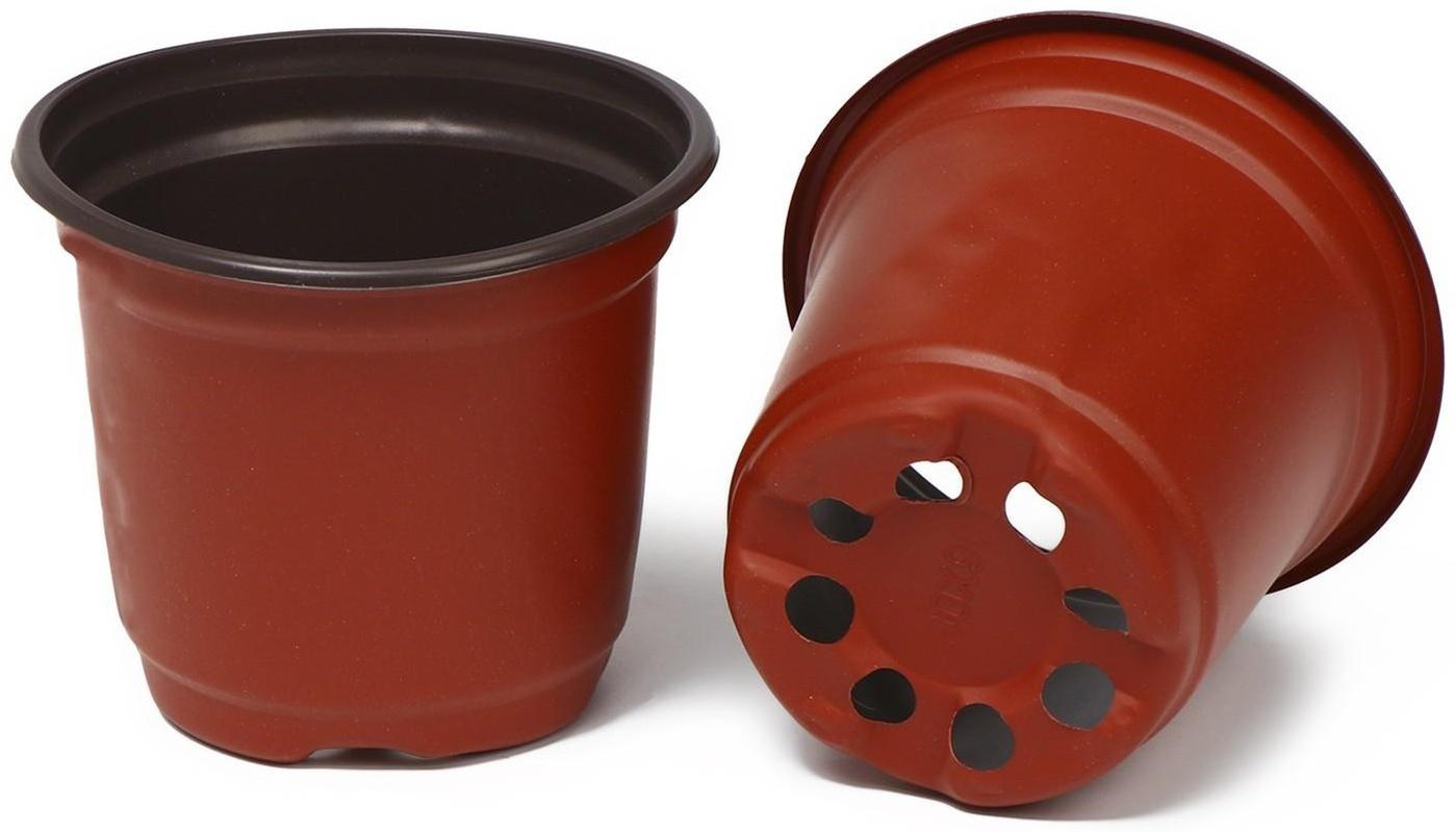 Горшок для рассады Greengo, 0.4 л, 9,5 x 7,5 см, 20 шт.