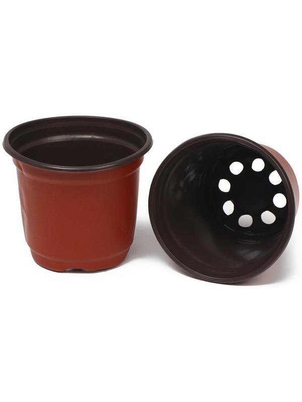 Горшок для рассады Greengo, 0.4 л, 9,5 x 7,5 см, 20 шт.