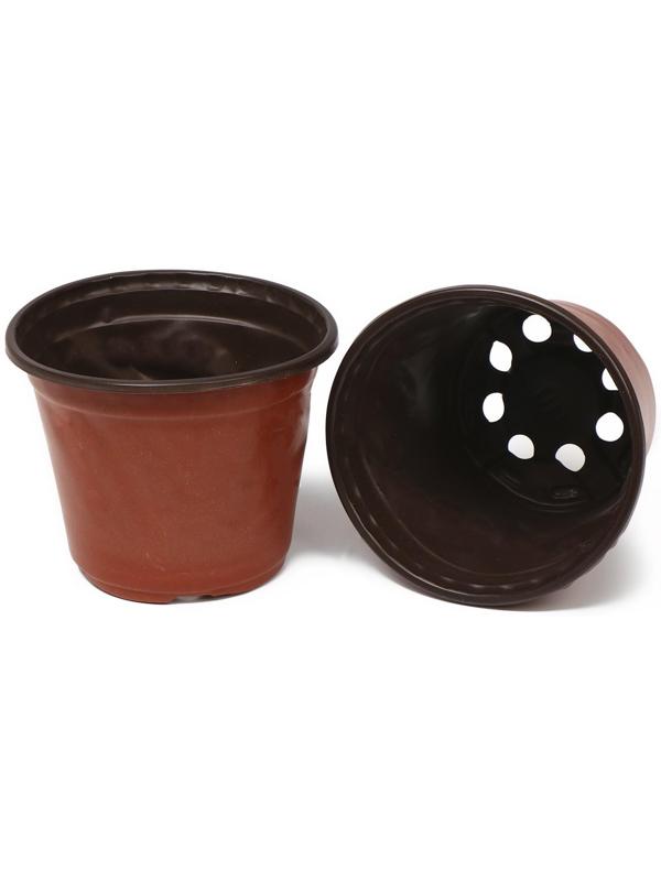 Горшок для рассады Greengo, 0.5 л, 10 x 8 см, 20 шт.