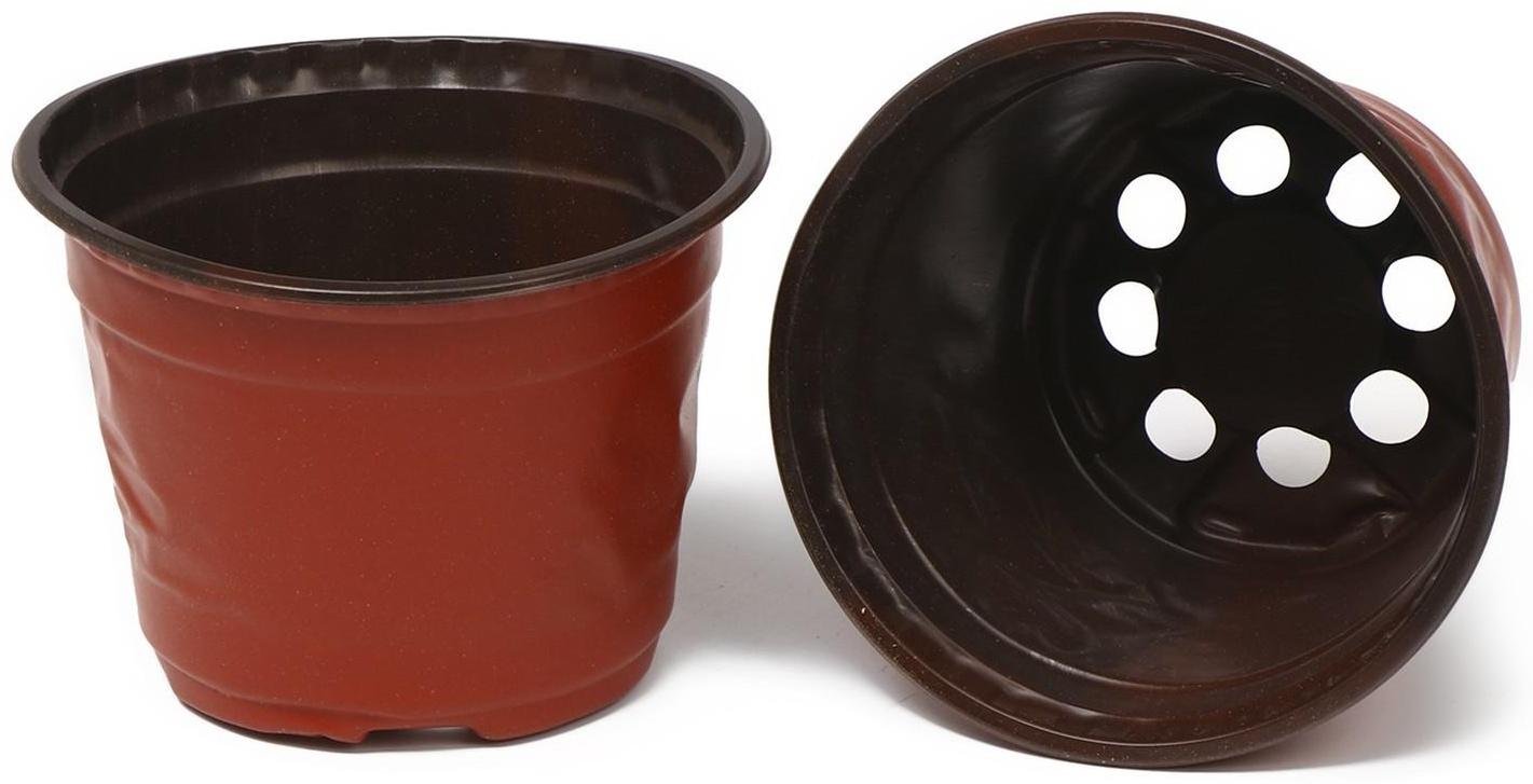 Горшок для рассады Greengo, 0.75 л, 11,5 x 8,5 см, 20 шт.