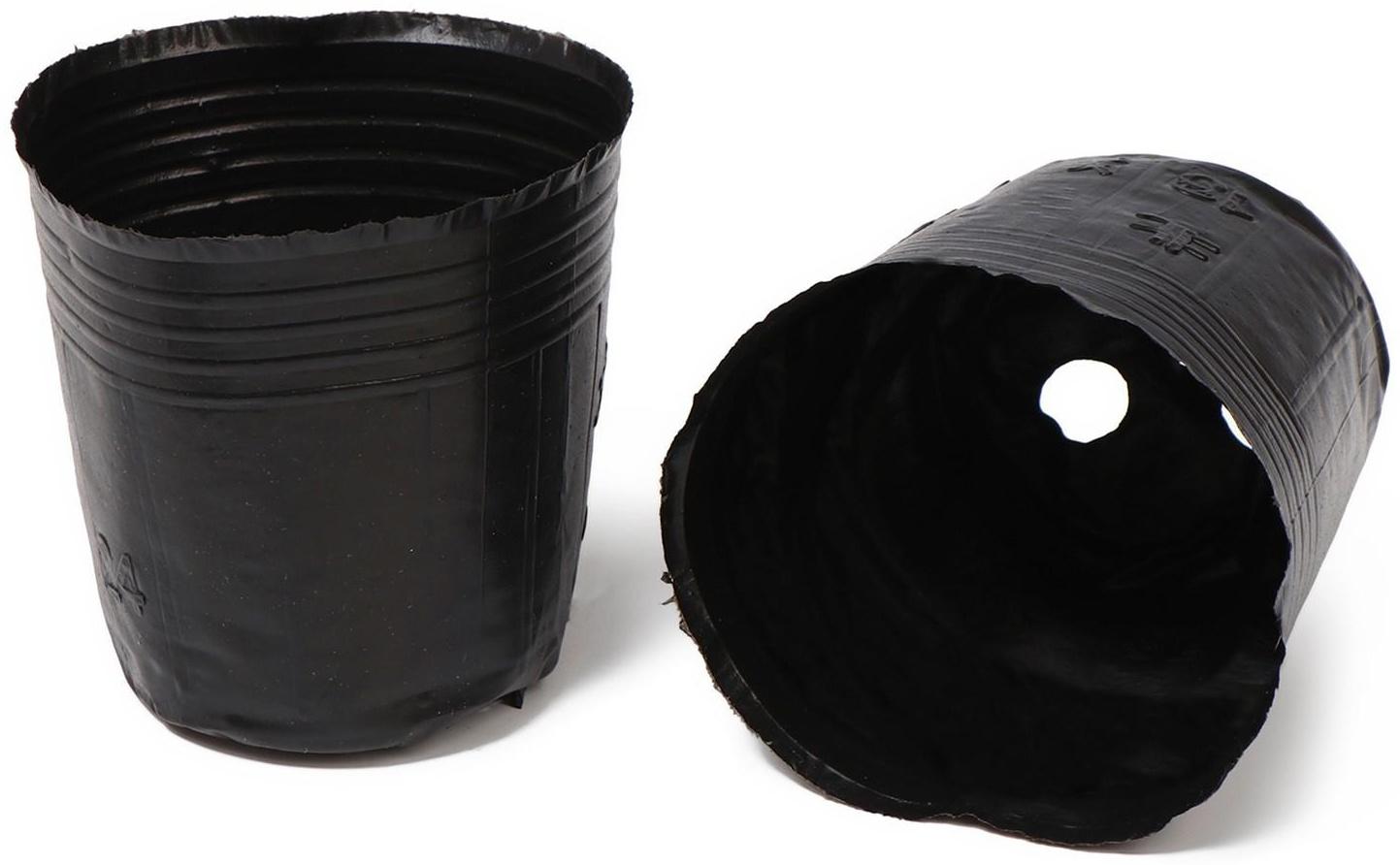 Горшок для рассады Greengo, 300 мл, 9 × 9 × 8 см, 50 шт.