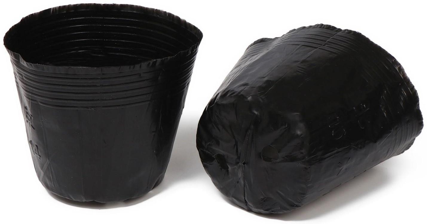 Горшок для рассады Greengo, 1 л, 13 × 11 × 8 см, 50 шт.