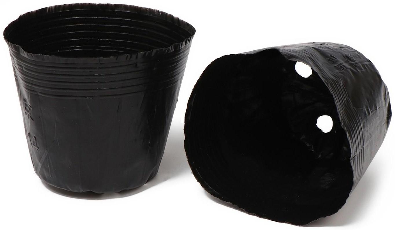 Горшок для рассады Greengo, 1 л, 13 × 11 × 8 см, 50 шт.