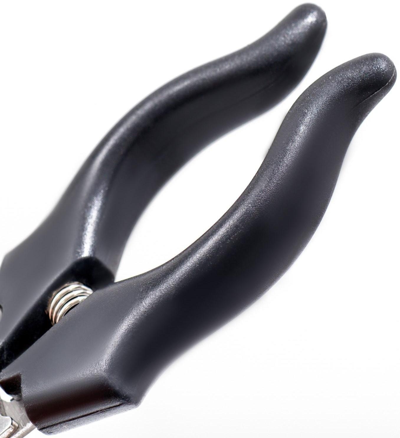 Когтерез боковой малый эконом, 12 х 4,5 х 1,4 см, черный