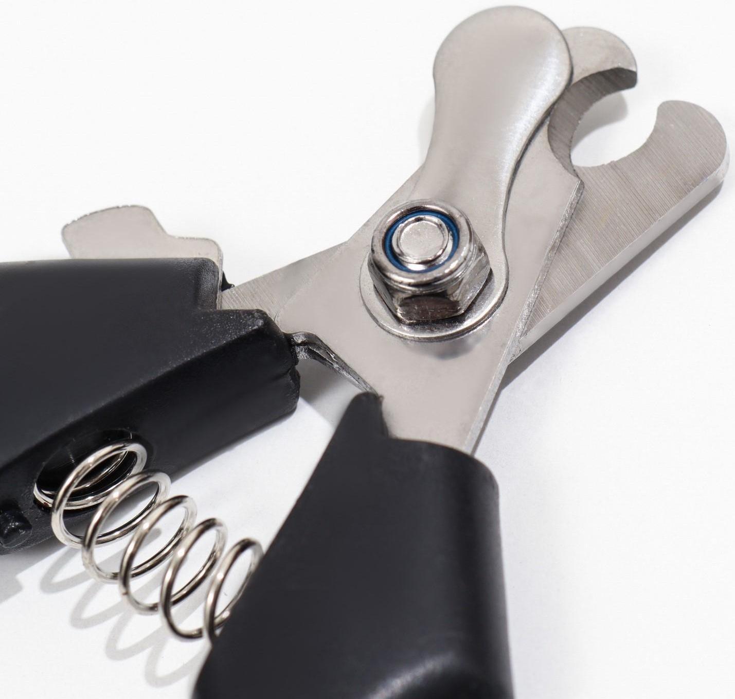 Когтерез боковой малый эконом, 12 х 4,5 х 1,4 см, черный