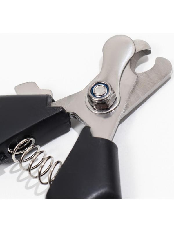 Когтерез боковой малый эконом, 12 х 4,5 х 1,4 см, черный