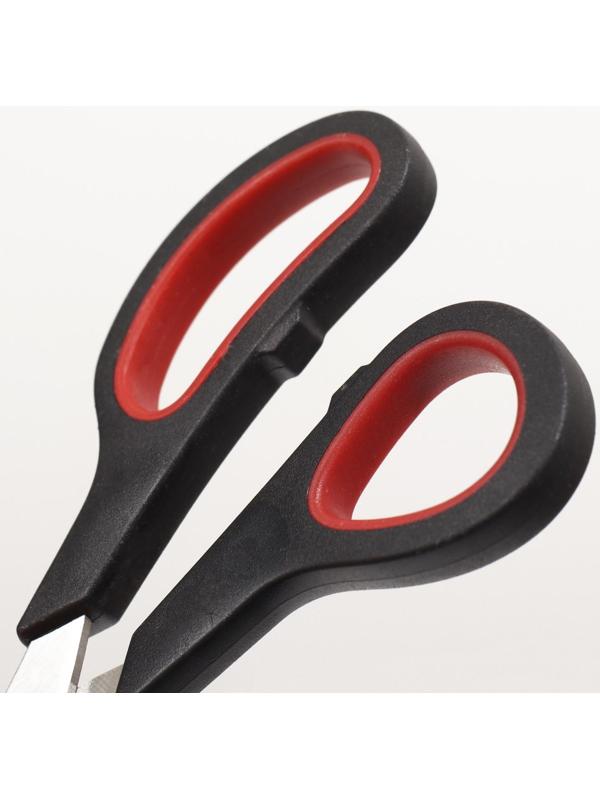 Ножницы-когтерезы средние с упором для пальца, 13,5х6,5х0,8 см, эконом, микс цветов  2581892   76643