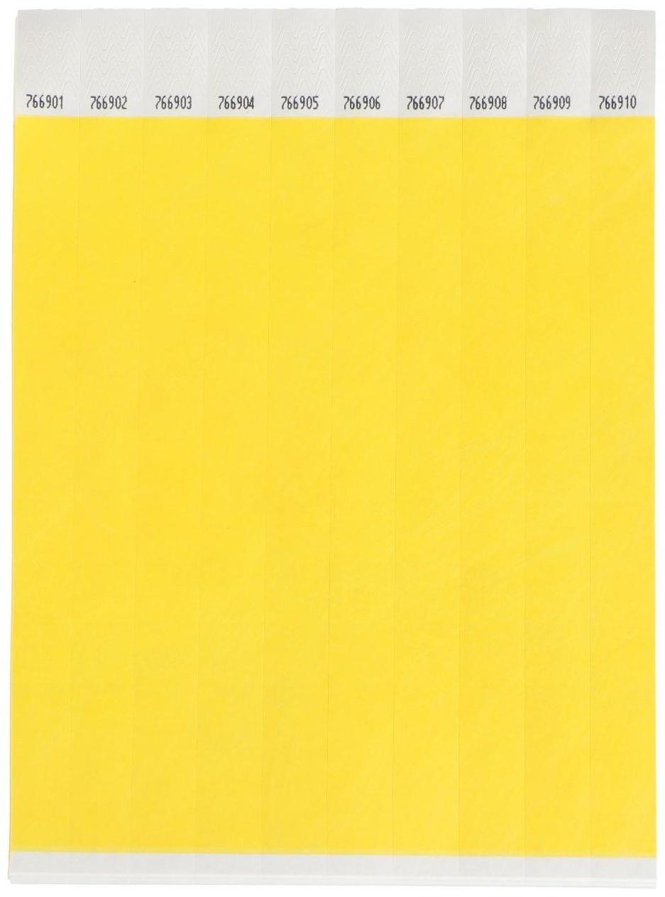 Номерные контрольные браслеты Рист Бэнд, цвет МИКС