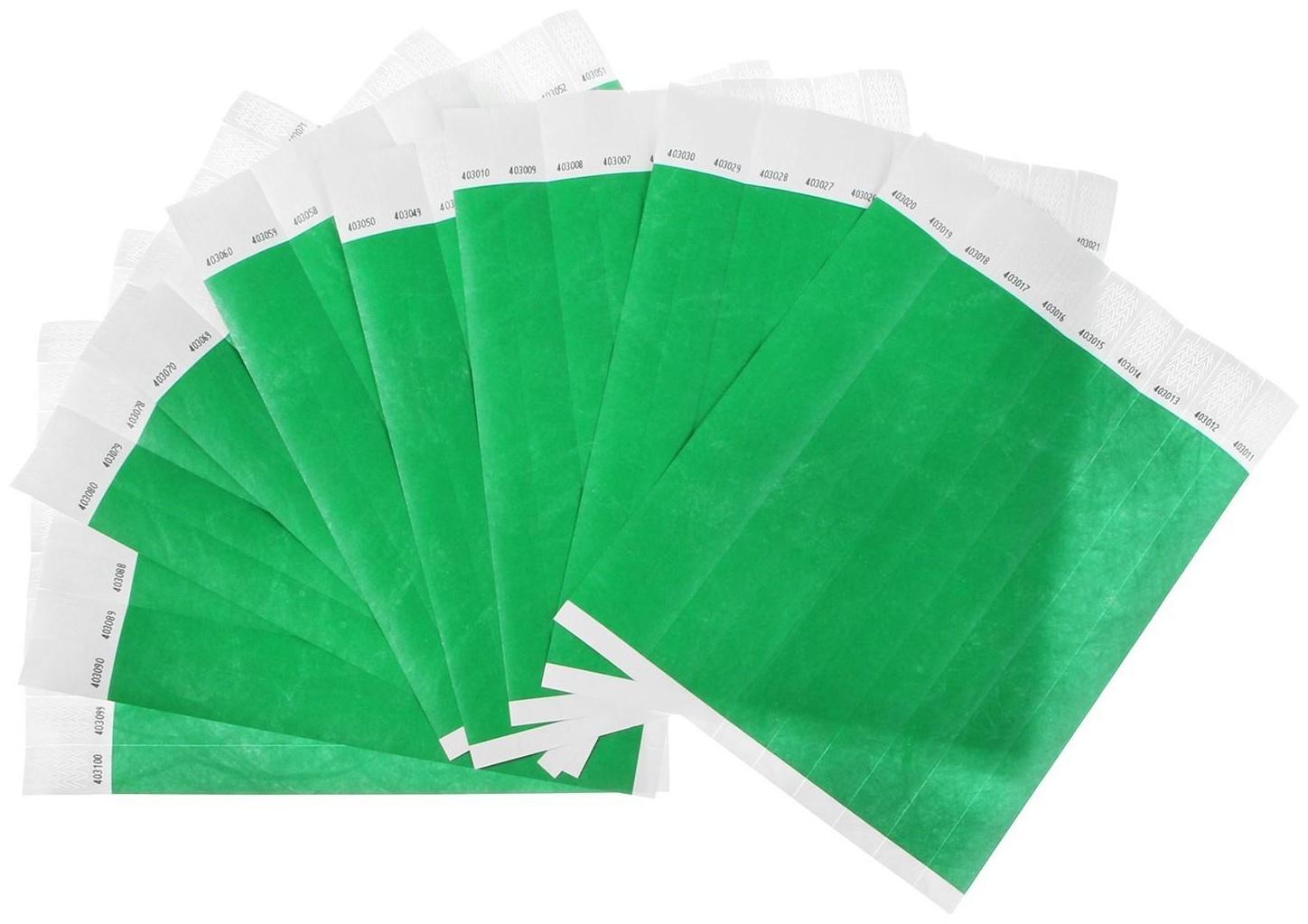 Номерные контрольные браслеты Рист Бэнд, цвет МИКС