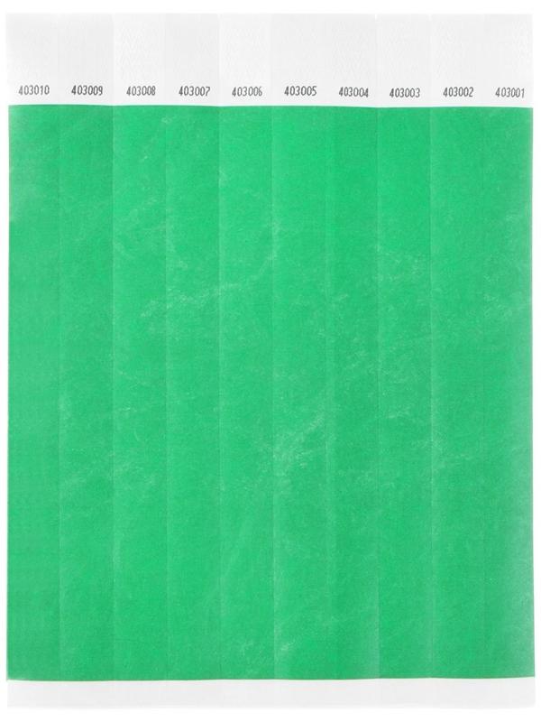 Номерные контрольные браслеты Рист Бэнд, цвет МИКС