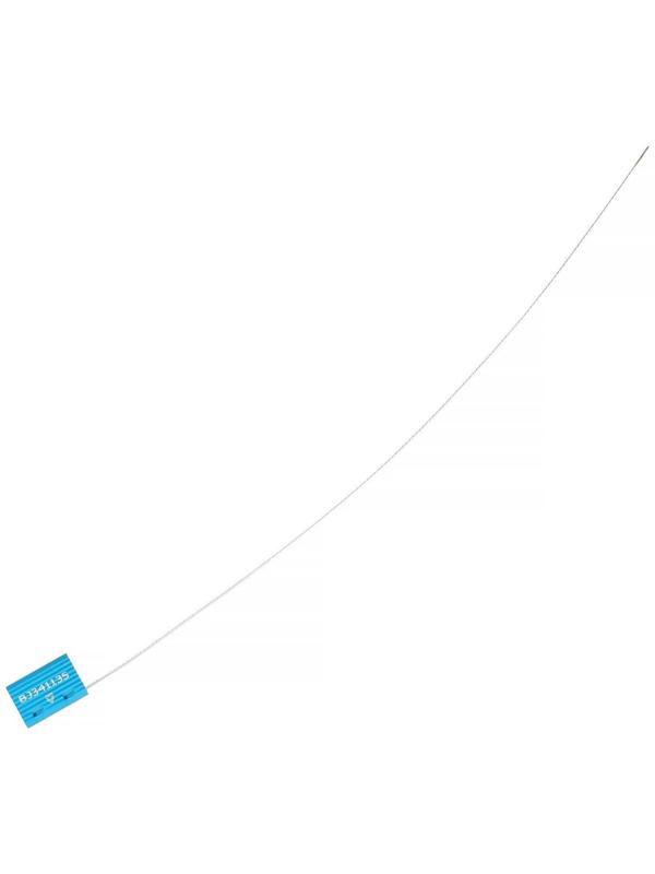 Пломба пронумерованная Малтилок Кэйбл Сил 1,0 тросовая, рабочая длина 300 мм, цвет МИКС