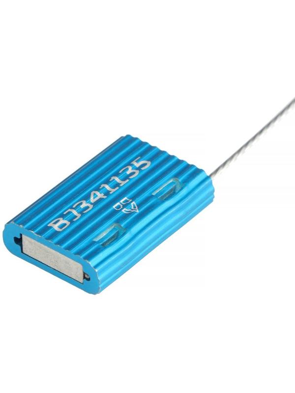 Пломба пронумерованная Малтилок Кэйбл Сил 1,0 тросовая, рабочая длина 300 мм, цвет МИКС