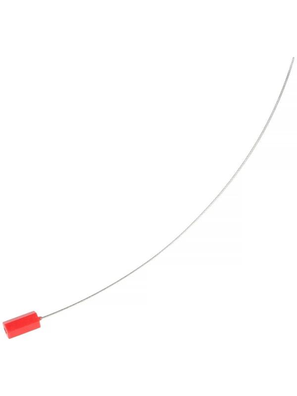 Пломба пронумерованная Малтилок Кэйбл Сил 1,8 тросовая, рабочая длина 300 мм, цвет МИКС