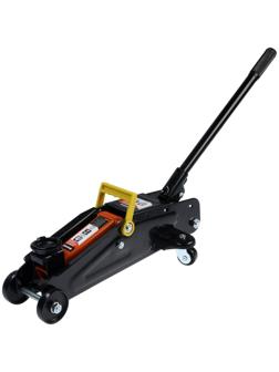 Домкрат гидравлический подкатной ЕРМАК, 770-097, высота подъема 140-340 мм, в кейсе, 2 т