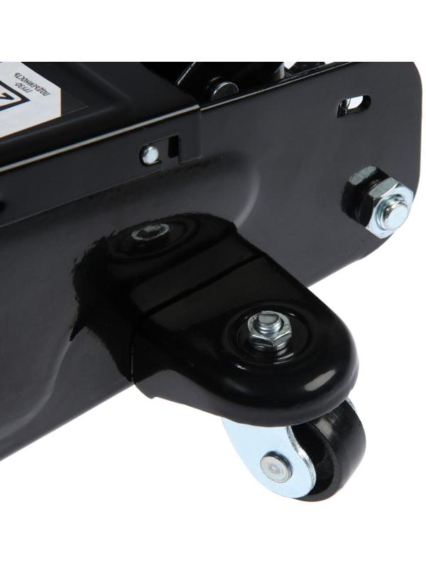 Домкрат гидравлический подкатной ЕРМАК, 770-097, высота подъема 140-340 мм, в кейсе, 2 т