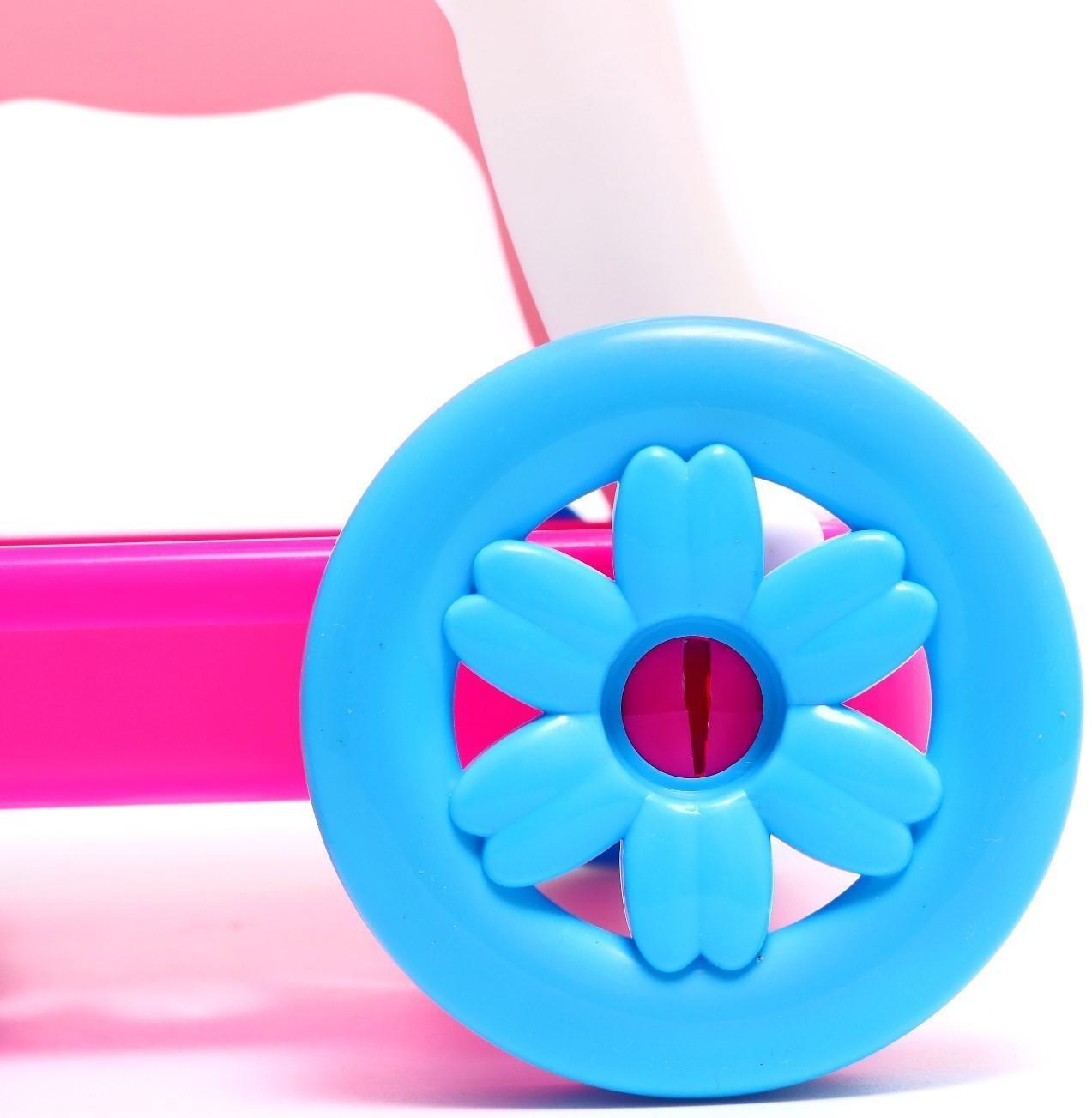 Коляска для куклы, с люлькой, МИКС