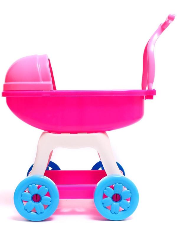 Коляска для куклы, с люлькой, МИКС