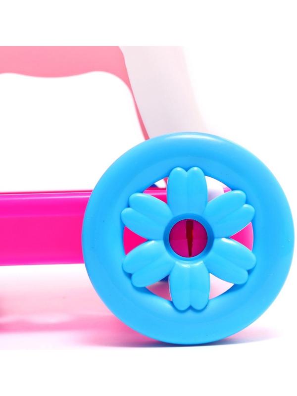 Коляска для куклы, с люлькой, МИКС