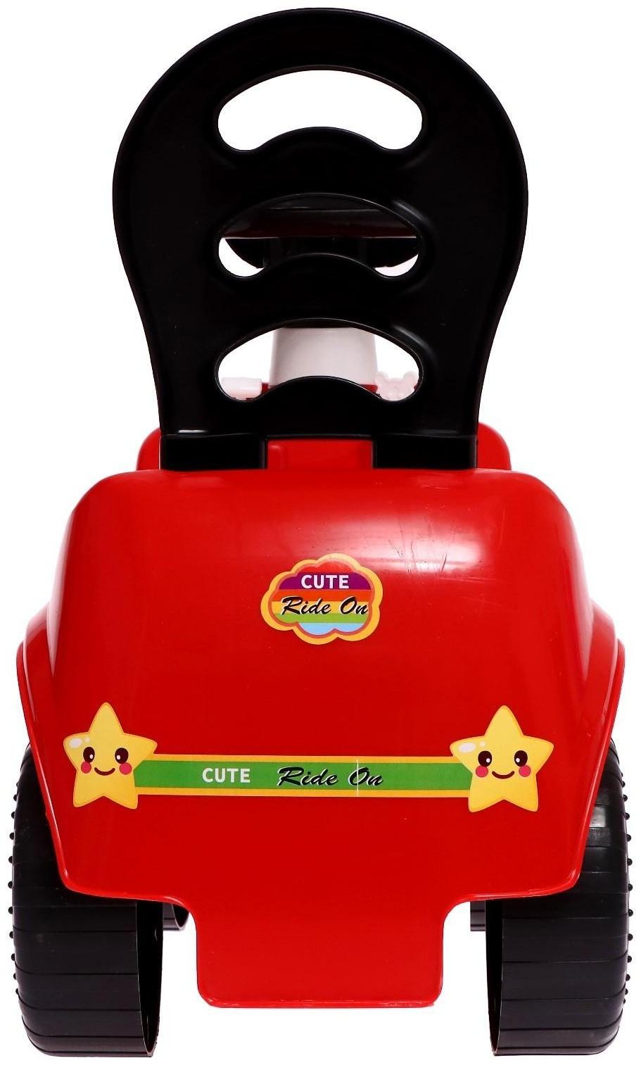 Машина-каталка Cool Riders «Сафари», с клаксоном, цвет красный
