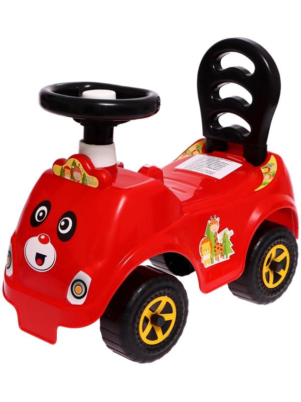 Машина-каталка Cool Riders «Сафари», с клаксоном, цвет красный