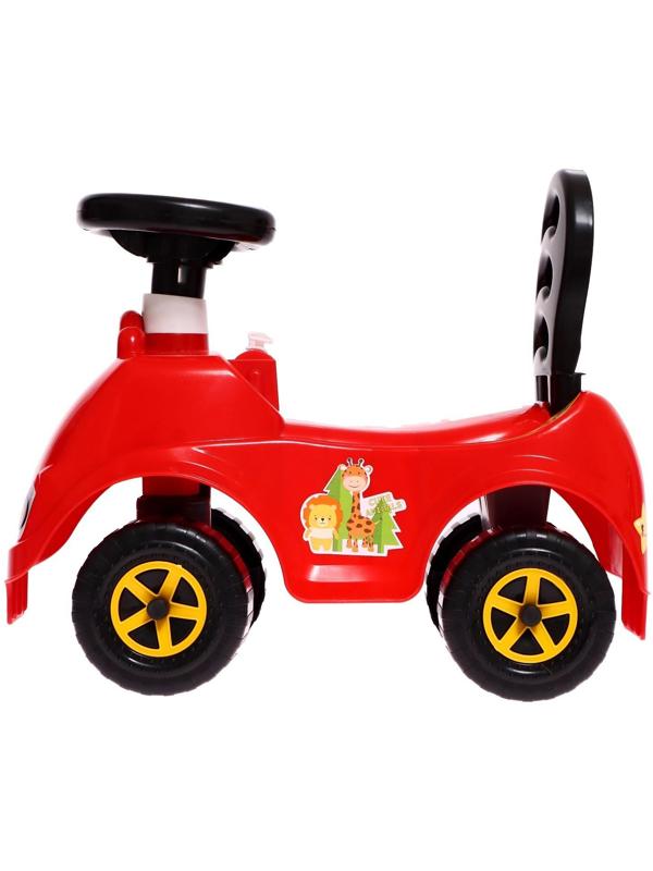 Машина-каталка Cool Riders «Сафари», с клаксоном, цвет красный